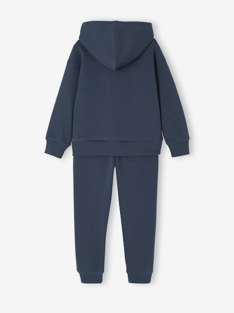 Ensemble sport garçon sweat + pantalon Pokemon en molleton bleu nuit - vertbaudet enfant 