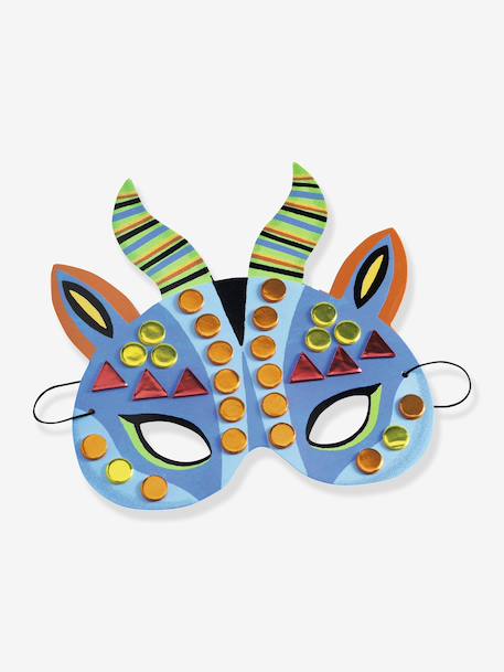 Creatieve set Jungle dieren 5 maskers DJECO meerkleurig - vertbaudet enfant 
