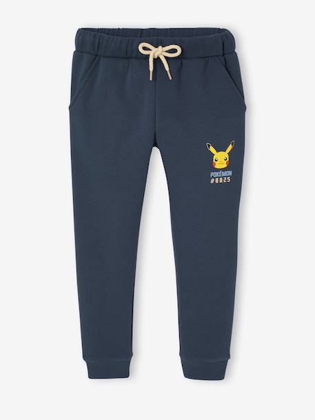 Ensemble sport garçon sweat + pantalon Pokemon en molleton bleu nuit - vertbaudet enfant 