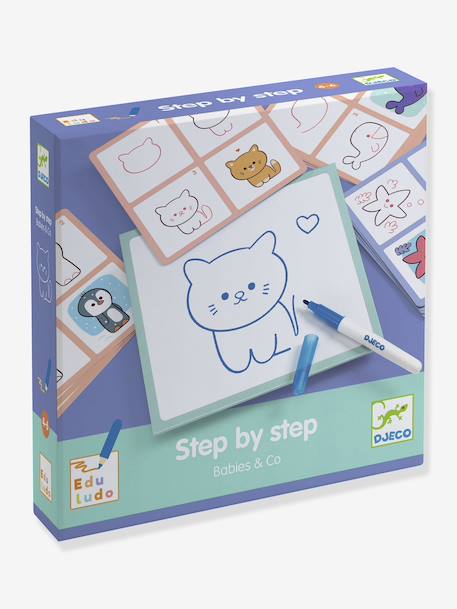 Stap voor stap Baby's & Co DJECO paars - vertbaudet enfant 