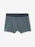 Set van 7 boxershorts voor jongens met strepen en berenprint groen - vertbaudet enfant 
