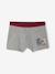 Set van 5 boxershorts met vlag voor jongens marineblauw - vertbaudet enfant 