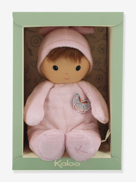 Bébé poupon beige+rose - vertbaudet enfant 