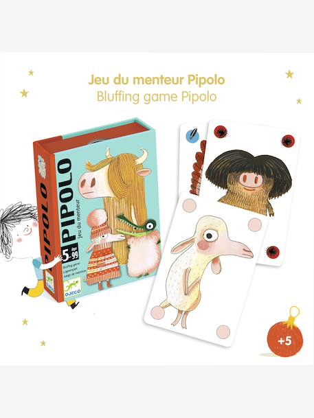 Jeu de carte Pipolo bleu - vertbaudet enfant 