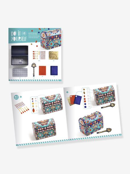 DIY Super trésor-boîte à secret bleu - vertbaudet enfant 