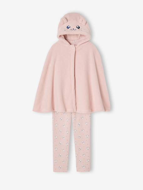 Pyjama déguisement fille Chat rose pâle - vertbaudet enfant 