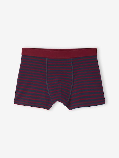 Lot 5 Boxers drapeau Garçon marine - vertbaudet enfant 