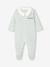 Pyjama bébé garçon en velours rayé personnalisable écru - vertbaudet enfant 