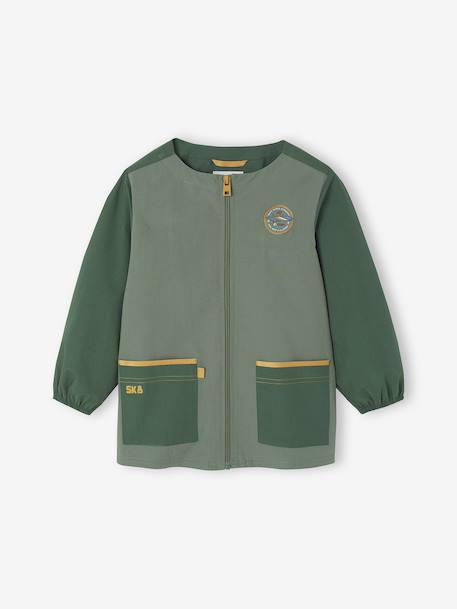 Tablier garçon personnalisable « Skate academy » vert - vertbaudet enfant 