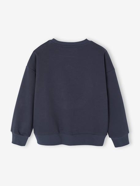 Sweat garçon motif bouclette marine - vertbaudet enfant 