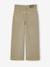 Pantalon fille large MorphologiK fin kaki+vieux rose - vertbaudet enfant 