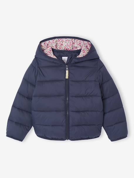 Fille-Manteau, veste-Doudoune fille légère à capuche 