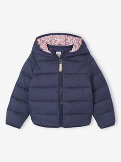 Meisje-Mantel, jas-Lichtgewicht donsjas met capuchon voor meisjes