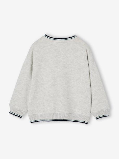 Sweat Tennis garçon gris chiné - vertbaudet enfant 