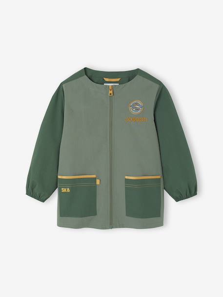 Tablier garçon personnalisable « Skate academy » vert - vertbaudet enfant 