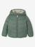 Doudoune fille légère réversible marine+vert émeraude+vert sauge - vertbaudet enfant 