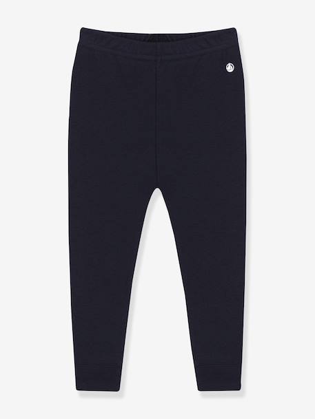 Legging bébé en coton uni marine - vertbaudet enfant 