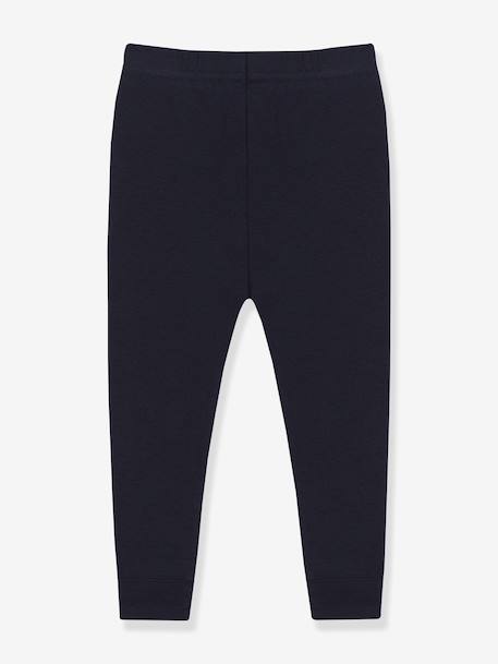Legging bébé en coton uni marine - vertbaudet enfant 