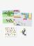 Verplaatsbare stickers Fanfare DJECO groen - vertbaudet enfant 