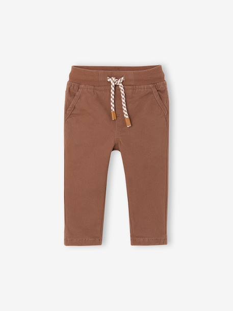 Bébé-Pantalon en sergé doublé bébé garçon