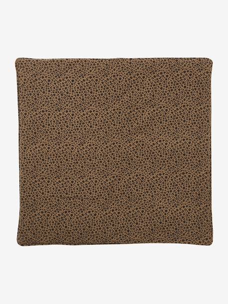 Tapis d'éveil léopard en gaze de coton beige - vertbaudet enfant 