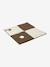 Tapis d'éveil léopard en gaze de coton beige - vertbaudet enfant 