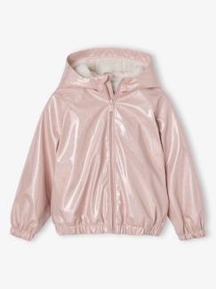 -Coupe-vent fille effet brillant doublé 
