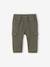 Babybroek in keperstof marineblauw+olijf - vertbaudet enfant 
