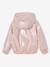 Coupe-vent fille effet brillant doublé rose pâle - vertbaudet enfant 