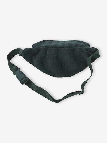 Sac banane animation poche chat fille double stone+écru+vert de gris - vertbaudet enfant 