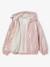 Coupe-vent fille effet brillant doublé rose pâle - vertbaudet enfant 