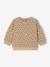 Sweat-shirt imprimé motif léopard taupe+vanille - vertbaudet enfant 