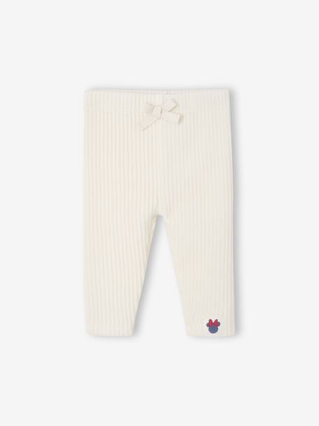 Ensemble bébé sweat-shirt + legging Disney Minnie rayé bleu - vertbaudet enfant 