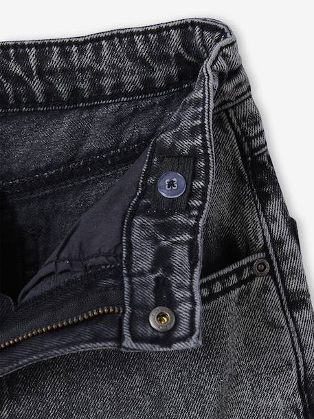 Losse jongensjeans JONEN denimgrijs+double stone - vertbaudet enfant 