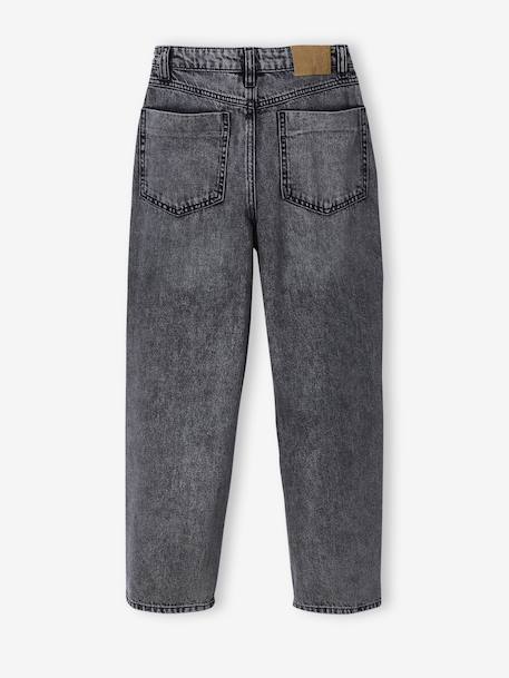 Jean loose garçon denim gris+double stone - vertbaudet enfant 
