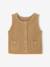 Mouwloos babyvestje met knopen okergeel - vertbaudet enfant 