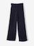 Pantalon jogging jambes larges fille bandes côtés marine - vertbaudet enfant 