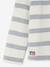 Tee-shirt manches longues effet rayé garçon rayé blanc - vertbaudet enfant 