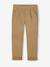Pantalon garçon esprit chino coupe loose beige - vertbaudet enfant 