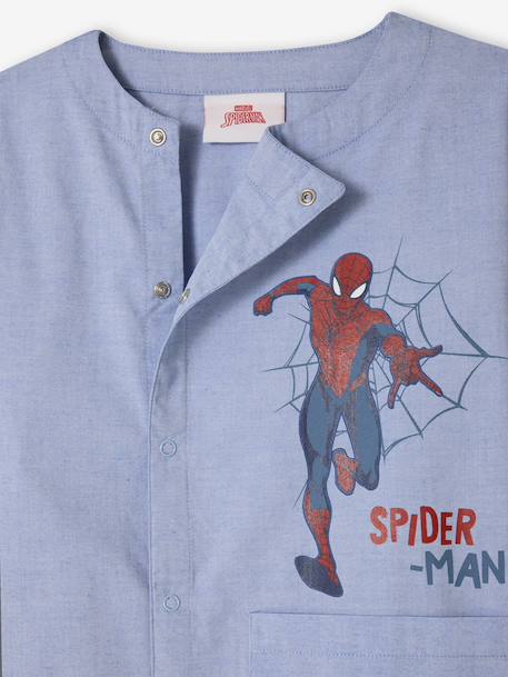 Tablier garçon Marvel Spider-Man bleu chambray - vertbaudet enfant 