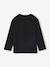 T-shirt manches longues garçon noir - vertbaudet enfant 