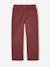 Pantalon garçon  fluide facile à enfiler garçon bleu nuit+terracotta - vertbaudet enfant 