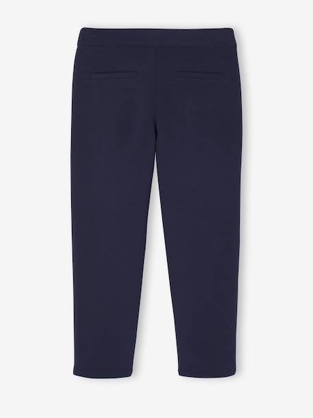 Casual kostuumbroek voor jongens marineblauw - vertbaudet enfant 