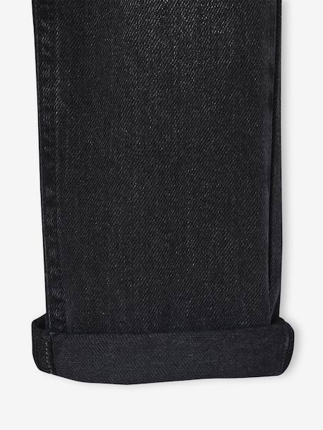Jean garçon large facile à enfiler denim black+denim bleached+denim brut+gris+stone - vertbaudet enfant 