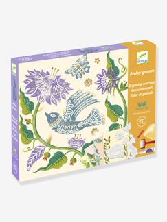 Jouet-Activités artistiques-Atelier gravure Passiflore