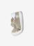 Baskets met klittenband van leer baby goud+wit - vertbaudet enfant 