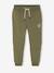 Joggingbroek jongen Athletic antraciet+chocoladebruin+kaki+korstmos - vertbaudet enfant 
