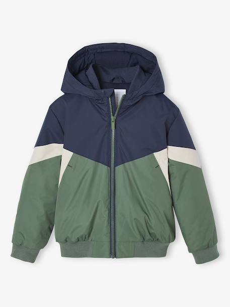 Garçon-Blouson coupe-vent garçon colorblock 