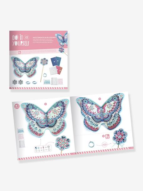 Kit créatif Comme une fée aile et baguette bleu - vertbaudet enfant 