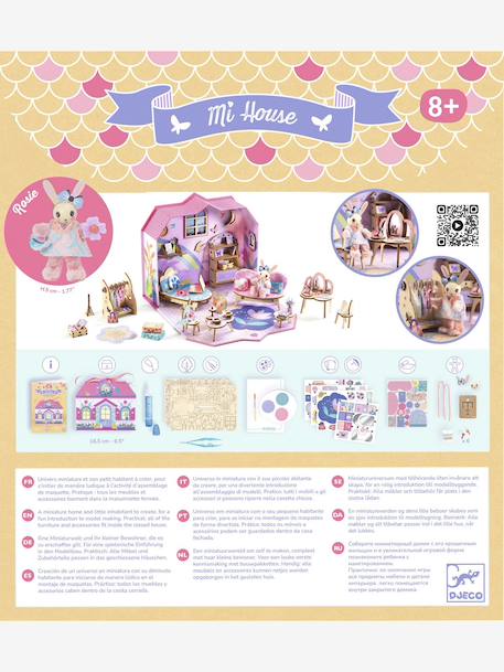 Kit créatif Mi house rose+rouge+vert - vertbaudet enfant 
